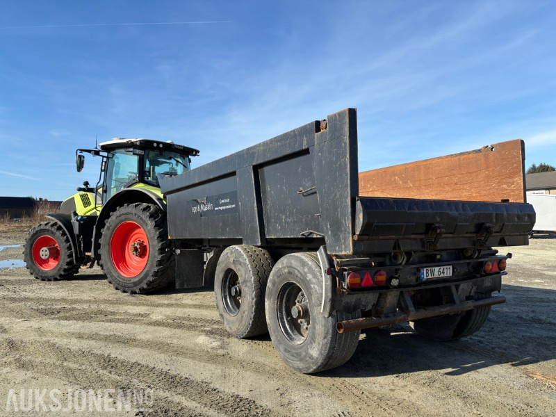 2018 Claas Axion 830 MED GIGANT Dumper Henger. Skjær og Strøer - Traktor: foto 3 2018 Claas Axion 830 MED GIGANT Dumper Henger. Skjær og Strøer - Traktor: foto 3