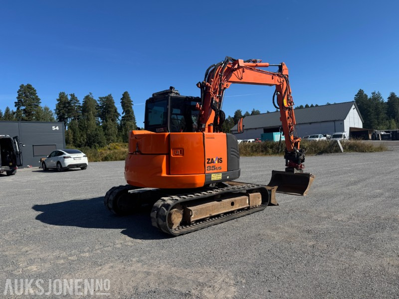 2018 Hitachi ZX85US-5 - Beltegraver - Gravemaskin - Tilt - Lyspakke - Ekskavator: foto 5 2018 Hitachi ZX85US-5 - Beltegraver - Gravemaskin - Tilt - Lyspakke - Ekskavator: foto 5