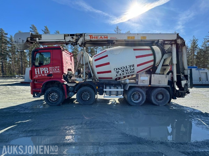 2018 Mercedes-Benz Arocs båndbil til betong - Autobetoniere: foto 2 2018 Mercedes-Benz Arocs båndbil til betong - Autobetoniere: foto 2