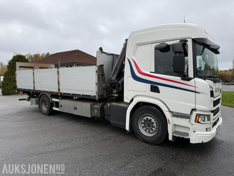 2018 Scania P 320 KRANBIL M/PLAN HIAB XS099 KRAN SERVICEHISTORIKK. - Kamion me vinç: foto 2 2018 Scania P 320 KRANBIL M/PLAN HIAB XS099 KRAN SERVICEHISTORIKK. - Kamion me vinç: foto 2