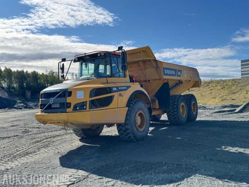 2018 VOLVO A30G DUMPER, FULL SERVICEHISTORIKK, SENTRALSMØRING,6150T - Shkarkues: foto 1 2018 VOLVO A30G DUMPER, FULL SERVICEHISTORIKK, SENTRALSMØRING,6150T - Shkarkues: foto 1