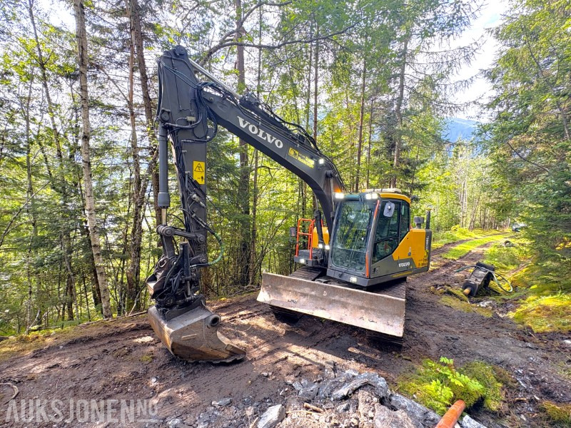 2018 Volvo EC 140EL - Tilt - GPS - sertifisert til 09/26 - 7 034 TIMER - Ekskavator: foto 1 2018 Volvo EC 140EL - Tilt - GPS - sertifisert til 09/26 - 7 034 TIMER - Ekskavator: foto 1