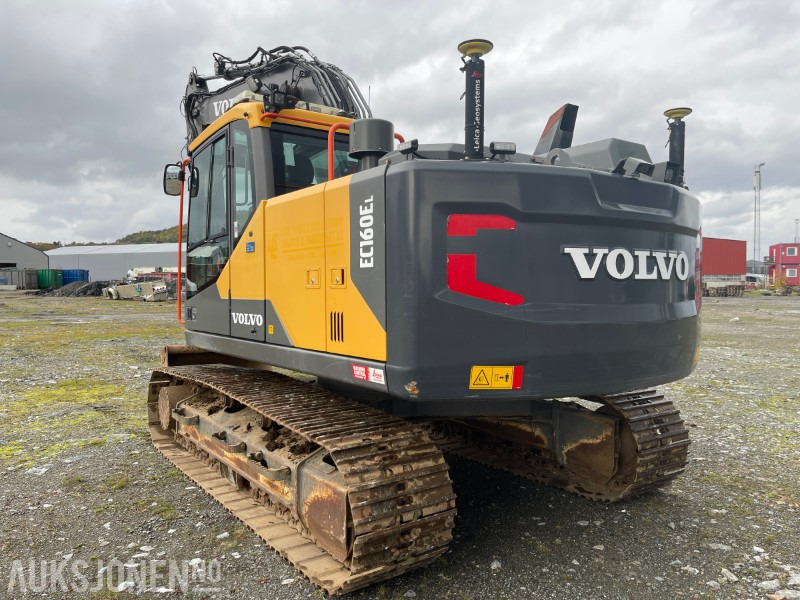 2018 Volvo EC 160 EL Gravemaskin med Engcon tiltrotator, Leica GPS, Sentralsmøring, Hk S60, 5327 timer - Ekskavator: foto 4 2018 Volvo EC 160 EL Gravemaskin med Engcon tiltrotator, Leica GPS, Sentralsmøring, Hk S60, 5327 timer - Ekskavator: foto 4