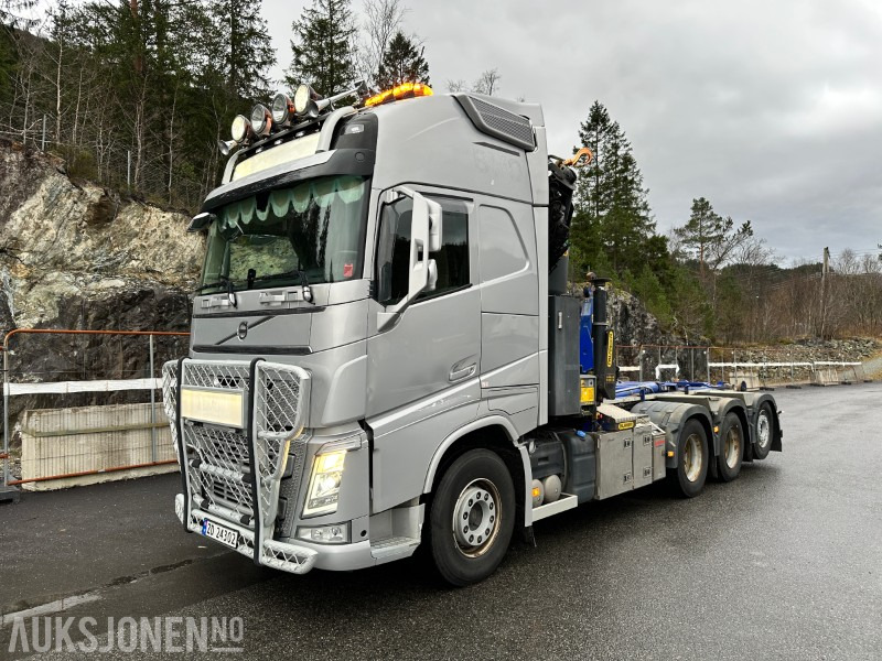 2018 Volvo FH 540 8x4 Kranbil m/ Palfinger PK 27002 SH og MULTILIFT krokløft, NY EU, 164595km - Kamion me vinç: foto 1 2018 Volvo FH 540 8x4 Kranbil m/ Palfinger PK 27002 SH og MULTILIFT krokløft, NY EU, 164595km - Kamion me vinç: foto 1