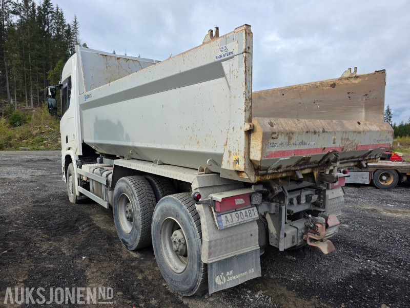 Kamion vetëshkarkues 2019 Scania R580 6X4 EURO6 tippbil nylig EU-godkjent: foto 7
