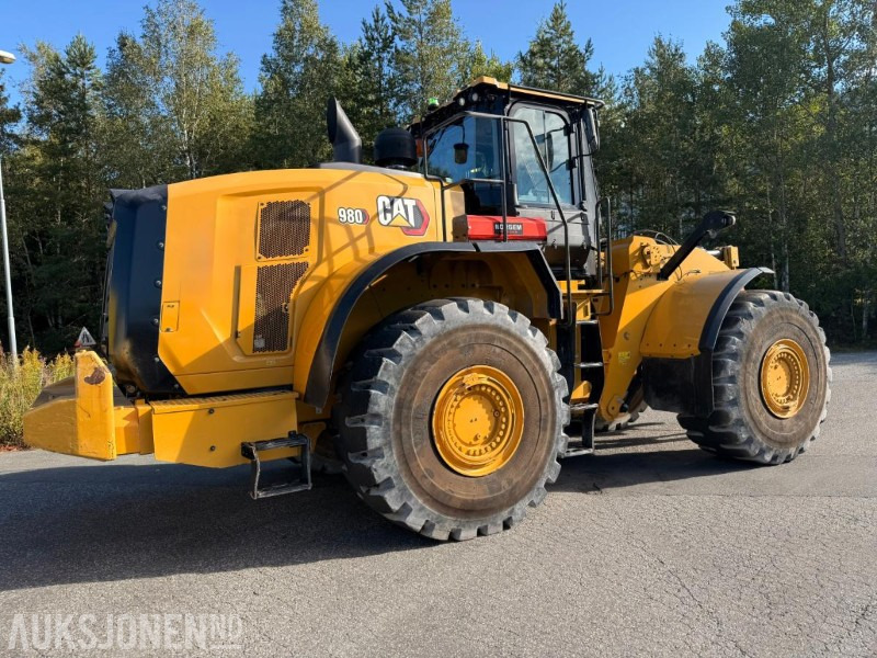 2021 Cat 980 Skuff 6.5 m3 Pon/Cat -3860t - servicehistorikk - Fadrom me goma: foto 2 2021 Cat 980 Skuff 6.5 m3 Pon/Cat -3860t - servicehistorikk - Fadrom me goma: foto 2
