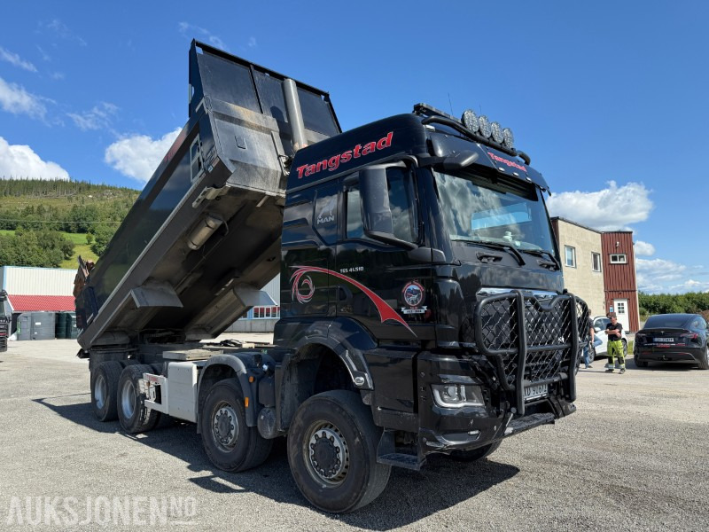 2021 MAN TGS 41.510 8x8 tippbil - Zetterbergs påbygg - Lav km! - Kamion vetëshkarkues: foto 2 2021 MAN TGS 41.510 8x8 tippbil - Zetterbergs påbygg - Lav km! - Kamion vetëshkarkues: foto 2
