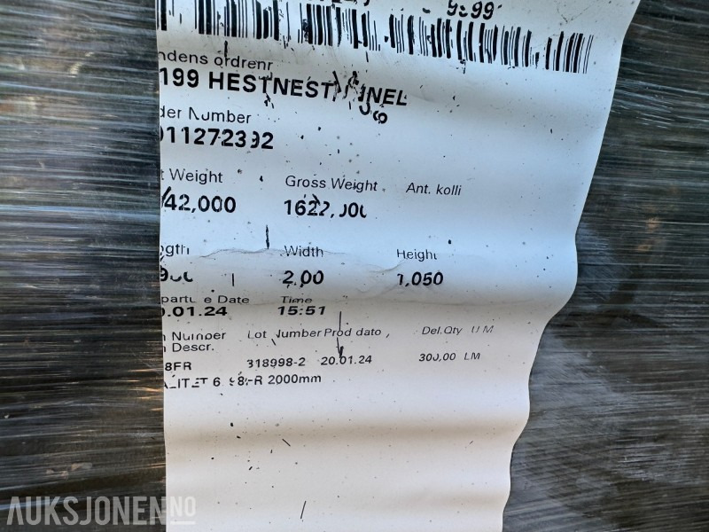 2022 1 pall med ny ventillasjonsduk Ø2 meter x 400 meter - Pajisje ndërtimi: foto 4 2022 1 pall med ny ventillasjonsduk Ø2 meter x 400 meter - Pajisje ndërtimi: foto 4