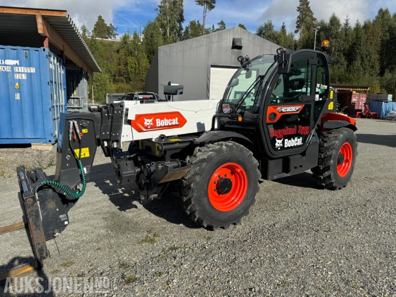 2022 Bobcat T40.180SLPRC teleskoplaster med skuffe og hydraulisk gafler - Ekskavator teleskopik: foto 1 2022 Bobcat T40.180SLPRC teleskoplaster med skuffe og hydraulisk gafler - Ekskavator teleskopik: foto 1
