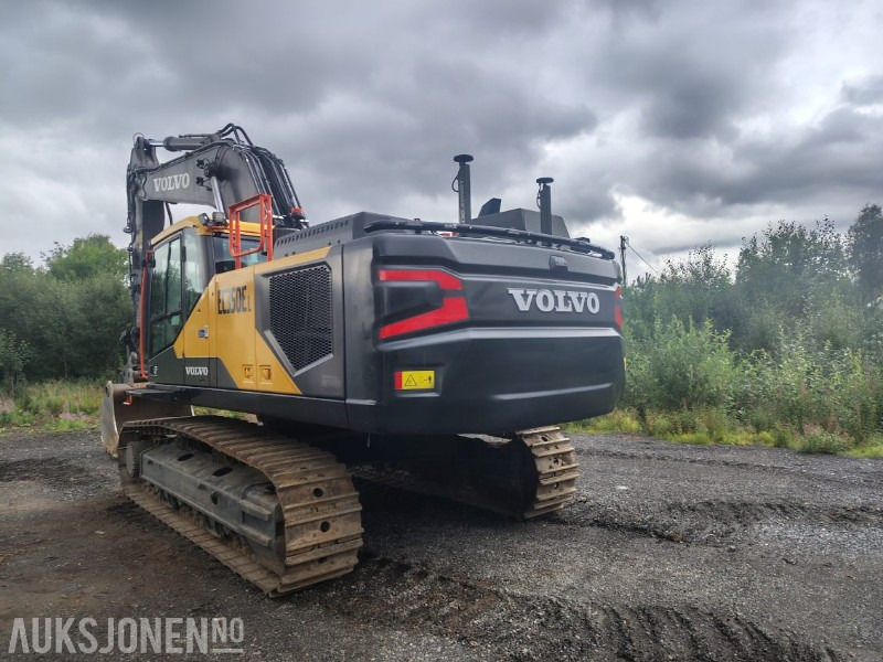 2022 Volvo EC350EL beltegraver med webasto tansskuffe og Soosan pigghammer - Ekskavator: foto 3 2022 Volvo EC350EL beltegraver med webasto tansskuffe og Soosan pigghammer - Ekskavator: foto 3