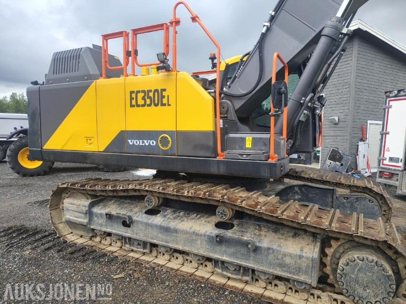 2022 Volvo Ec 350 gravemaskin med webast tansskuffe og pigghammer - Ekskavator: foto 4 2022 Volvo Ec 350 gravemaskin med webast tansskuffe og pigghammer - Ekskavator: foto 4