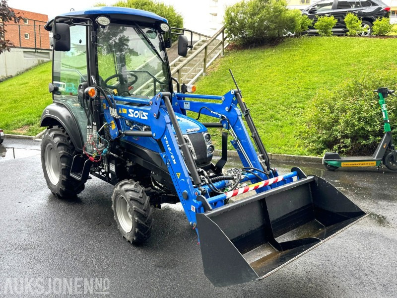 2024 Solis 26 HST minitraktor | kun 15 timer | 4WD | frontlaster m/ skuffe | varmeapparat - Traktor: foto 3 2024 Solis 26 HST minitraktor | kun 15 timer | 4WD | frontlaster m/ skuffe | varmeapparat - Traktor: foto 3