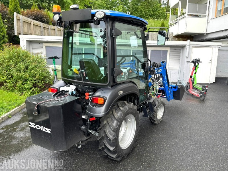 2024 Solis 26 HST minitraktor | kun 15 timer | 4WD | frontlaster m/ skuffe | varmeapparat - Traktor: foto 5 2024 Solis 26 HST minitraktor | kun 15 timer | 4WD | frontlaster m/ skuffe | varmeapparat - Traktor: foto 5