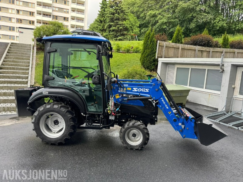 2024 Solis 26 HST minitraktor | kun 15 timer | 4WD | frontlaster m/ skuffe | varmeapparat - Traktor: foto 4 2024 Solis 26 HST minitraktor | kun 15 timer | 4WD | frontlaster m/ skuffe | varmeapparat - Traktor: foto 4