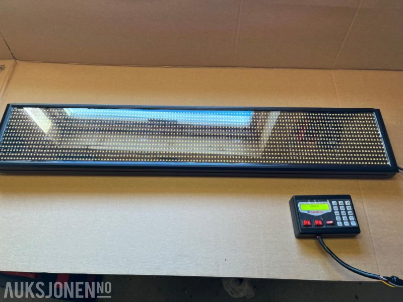 2025 LED Tekstskilt med kontrollpanel - NYTT! - Pajisje ndërtimi: foto 1 2025 LED Tekstskilt med kontrollpanel - NYTT! - Pajisje ndërtimi: foto 1