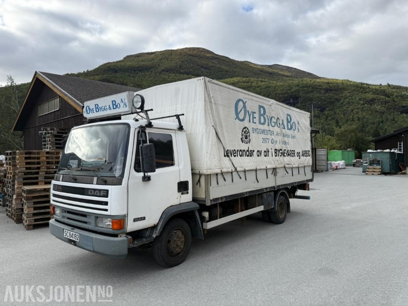 DAF FA 45 160 C08 med høy nyttelast - Kamion vagonetë: foto 1 DAF FA 45 160 C08 med høy nyttelast - Kamion vagonetë: foto 1