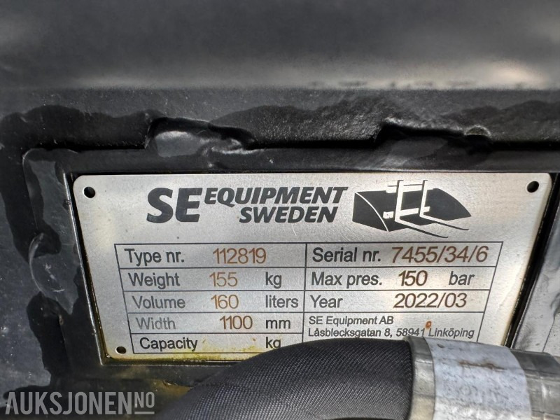 2022 SE hydraulisk pusseskuff / S40 - Kokë për Makineri ndërtimi: foto 5 2022 SE hydraulisk pusseskuff / S40 - Kokë për Makineri ndërtimi: foto 5