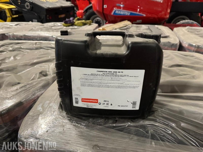 2023 - 100 Liter - Champion XRS 10W-30 FE Multifunctinal Oil - Kokë për Makineri ndërtimi: foto 3 2023 - 100 Liter - Champion XRS 10W-30 FE Multifunctinal Oil - Kokë për Makineri ndërtimi: foto 3