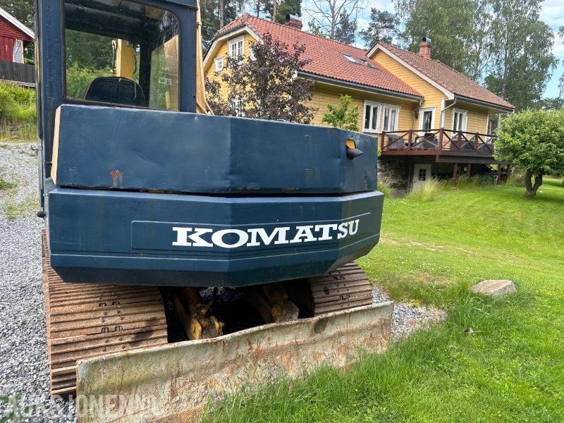 Komatsu PC60 - Gravemaskin - Beltegraver - Ekskavator: foto 4 Komatsu PC60 - Gravemaskin - Beltegraver - Ekskavator: foto 4