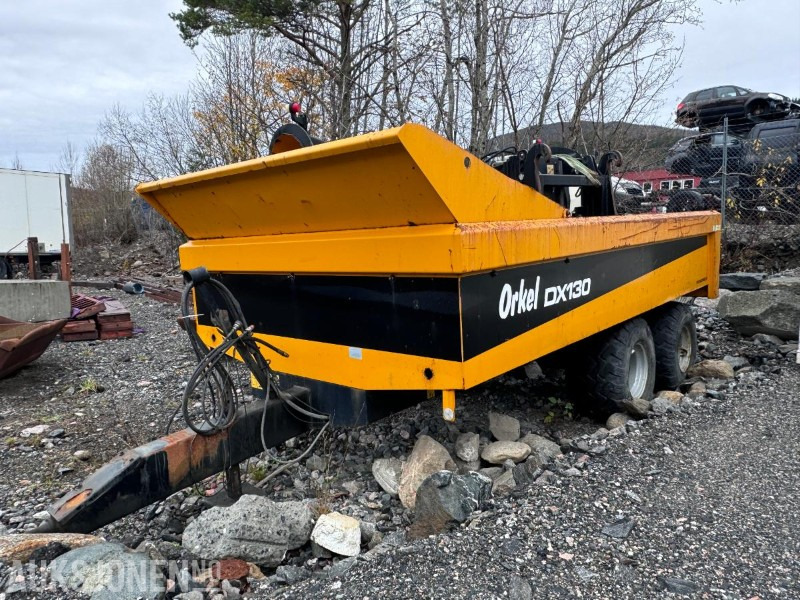 2014 Orkel Dumperhenger / traktorhenger DX130 - Maks nyttelast 13.290 kg - Makineri bujqësore: foto 1 2014 Orkel Dumperhenger / traktorhenger DX130 - Maks nyttelast 13.290 kg - Makineri bujqësore: foto 1