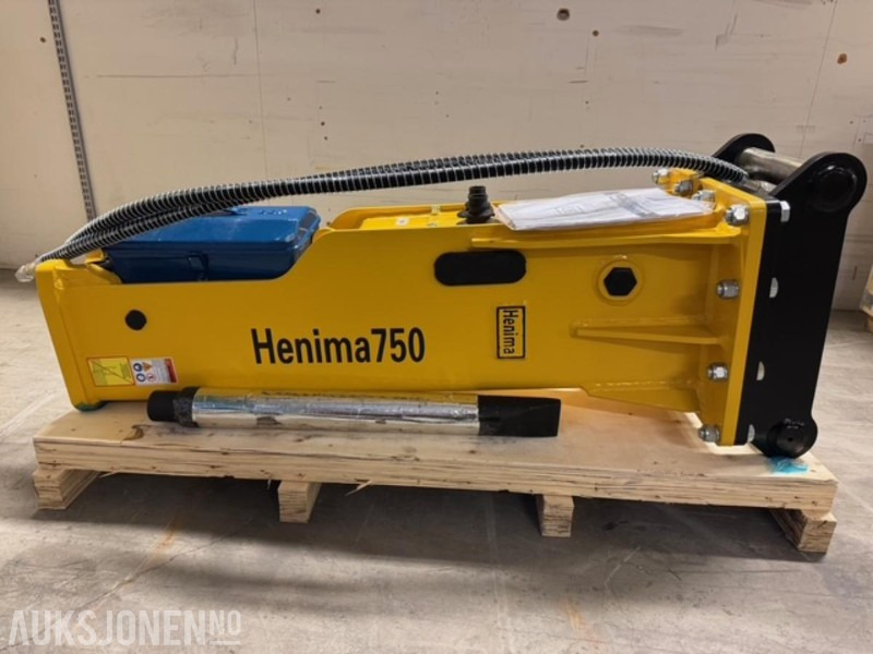 NY HENIMA PIGGHAMMER TIL 6-9 TONNS GRAVEMASKIN S50 M/GARANTI - Makineritë e tjera: foto 1 NY HENIMA PIGGHAMMER TIL 6-9 TONNS GRAVEMASKIN S50 M/GARANTI - Makineritë e tjera: foto 1
