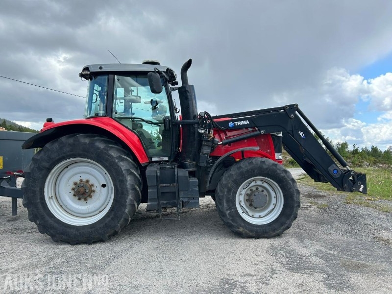 Massey Ferguson 7624 Dyna VT 50 km/t Frontlaster Brøyteplate - Traktor: foto 5 Massey Ferguson 7624 Dyna VT 50 km/t Frontlaster Brøyteplate - Traktor: foto 5