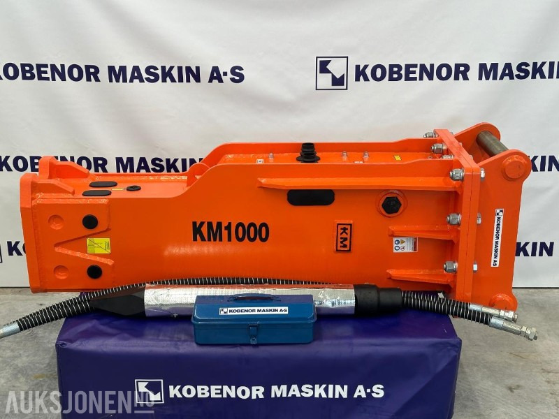 NY KM 1000 PIGGHAMMER s60-FESTE CE merket GARANTI - Çekiç hidraulik: foto 1 NY KM 1000 PIGGHAMMER s60-FESTE CE merket GARANTI - Çekiç hidraulik: foto 1