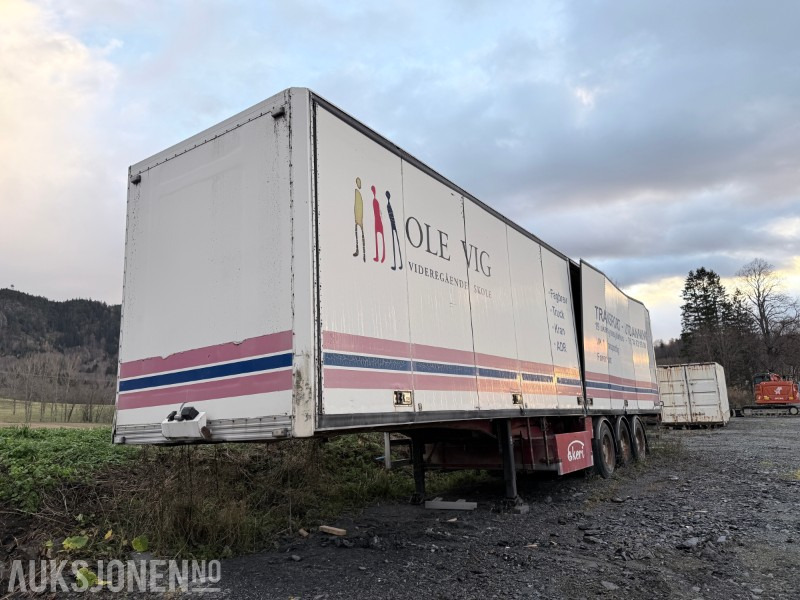1994 Ekeri semitrailer med full sideåpning - rep objekt - Rimorkio: foto 3 1994 Ekeri semitrailer med full sideåpning - rep objekt - Rimorkio: foto 3