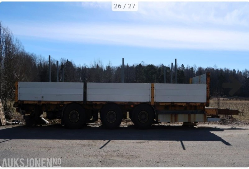 2008 Närko C3 3 akslet kjerre med lemmer Luft Ny bunn - Rimorkio: foto 5 2008 Närko C3 3 akslet kjerre med lemmer Luft Ny bunn - Rimorkio: foto 5
