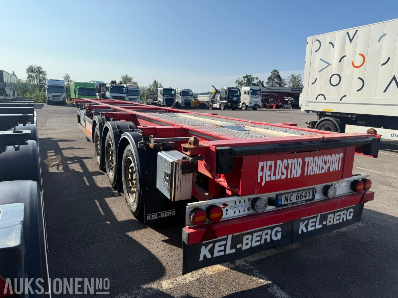 2020 | Kel-Berg C300V 3-akslet containerchassis | Meget god stand | EU-godkjent til 11/2025 - Rimorkio: foto 5 2020 | Kel-Berg C300V 3-akslet containerchassis | Meget god stand | EU-godkjent til 11/2025 - Rimorkio: foto 5