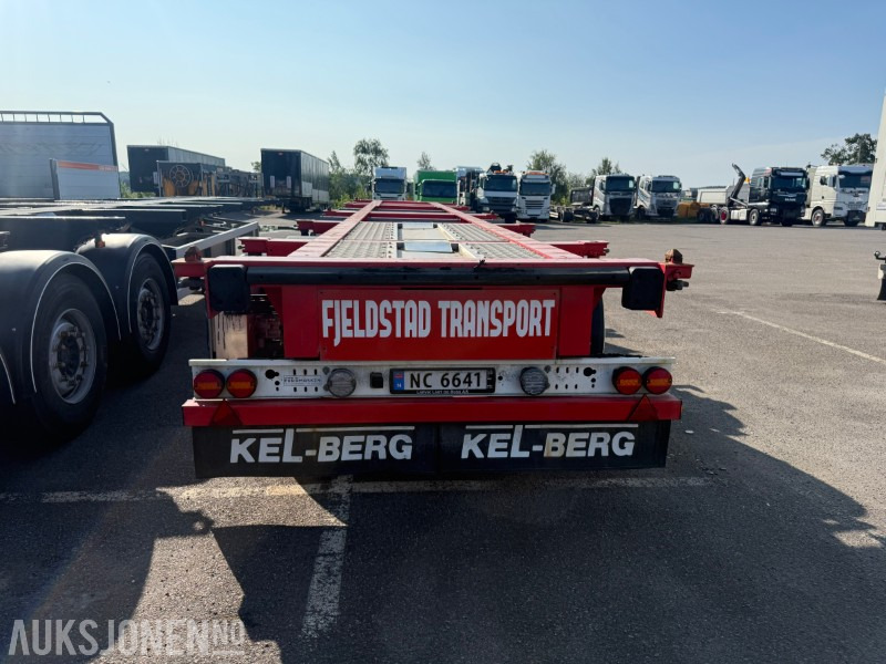 2020 | Kel-Berg C300V 3-akslet containerchassis | Meget god stand | EU-godkjent til 11/2025 - Rimorkio: foto 4 2020 | Kel-Berg C300V 3-akslet containerchassis | Meget god stand | EU-godkjent til 11/2025 - Rimorkio: foto 4