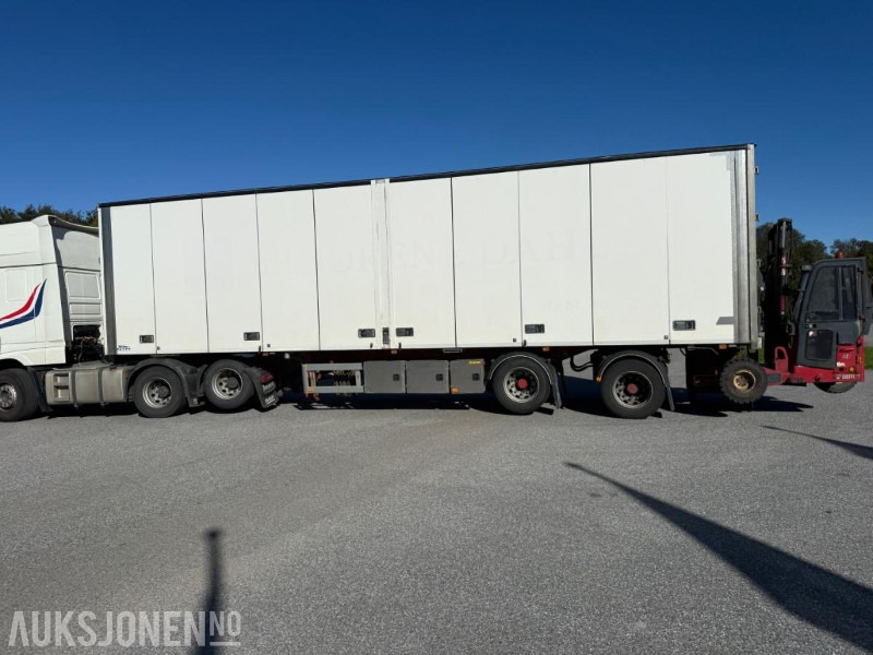 2021 NTM lukket skaptralle m/full sideåpning - 28 paller. - Rimorkio: foto 5 2021 NTM lukket skaptralle m/full sideåpning - 28 paller. - Rimorkio: foto 5