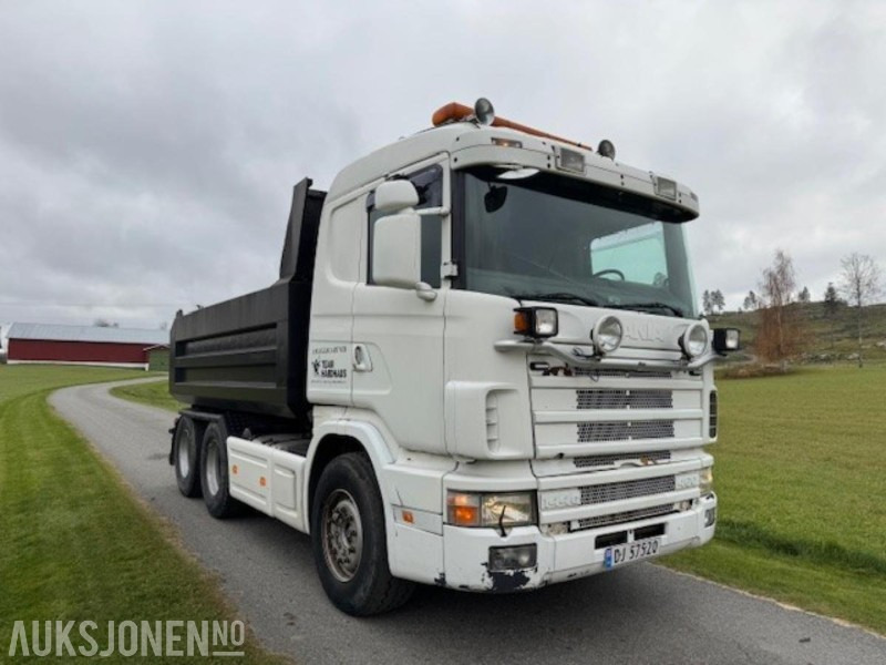 Scania 144G Tippbil – Perfekt for masse- og entreprenørkjøring - Kamion vetëshkarkues: foto 5 Scania 144G Tippbil – Perfekt for masse- og entreprenørkjøring - Kamion vetëshkarkues: foto 5