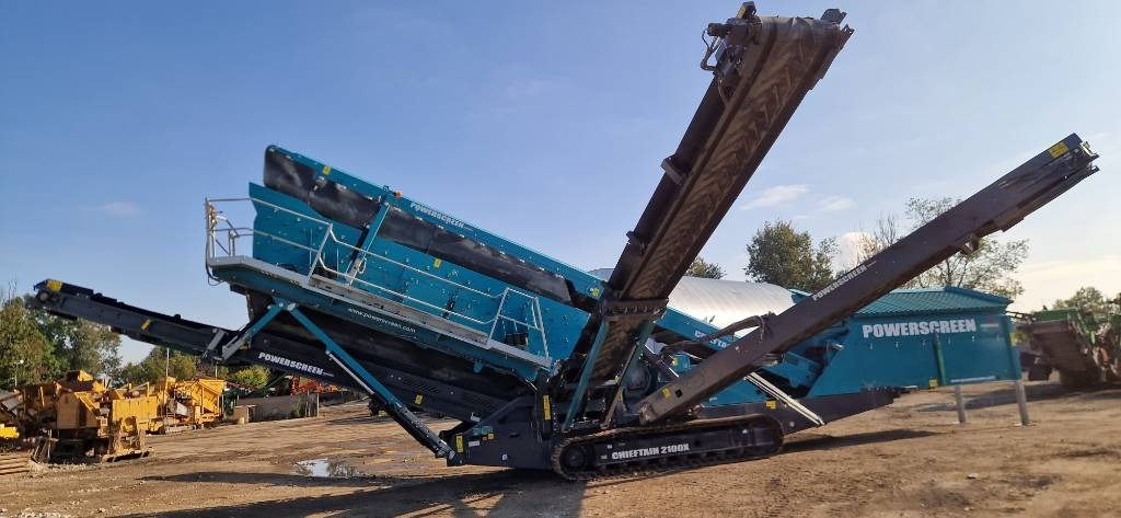 PowerScreen Chieftain 2100 X - Makinë sitëse: foto 1 PowerScreen Chieftain 2100 X - Makinë sitëse: foto 1