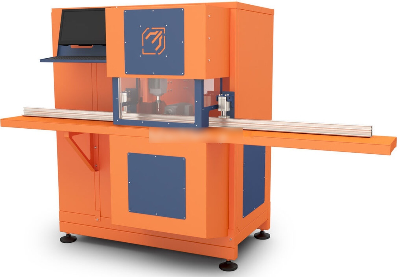 Wise Service Center for automatic milling of aluminum profiles WS710 - Vegël makinerie: foto 1 Wise Service Center for automatic milling of aluminum profiles WS710 - Vegël makinerie: foto 1