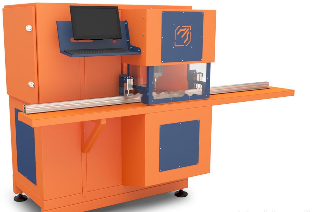 Wise Service Center for automatic milling of aluminum profiles WS710 - Vegël makinerie: foto 2 Wise Service Center for automatic milling of aluminum profiles WS710 - Vegël makinerie: foto 2