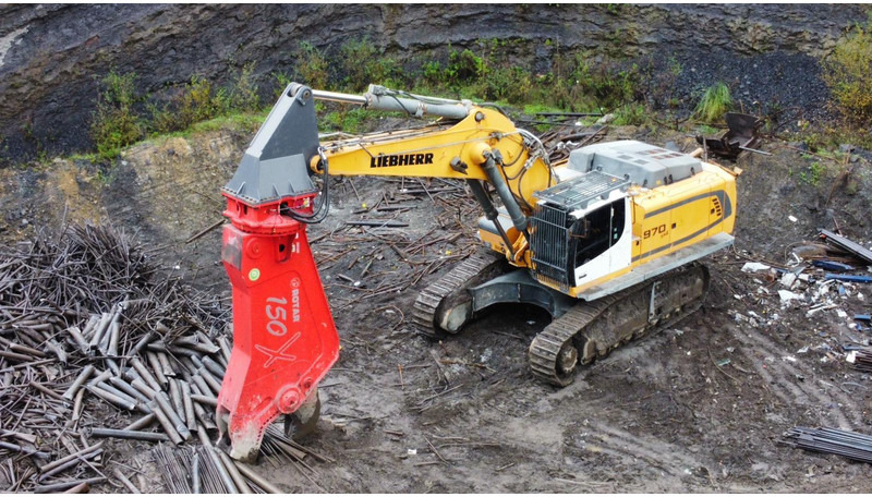 Liebherr R970 SDH - Ekskavator me zinxhirë: foto 2 Liebherr R970 SDH - Ekskavator me zinxhirë: foto 2