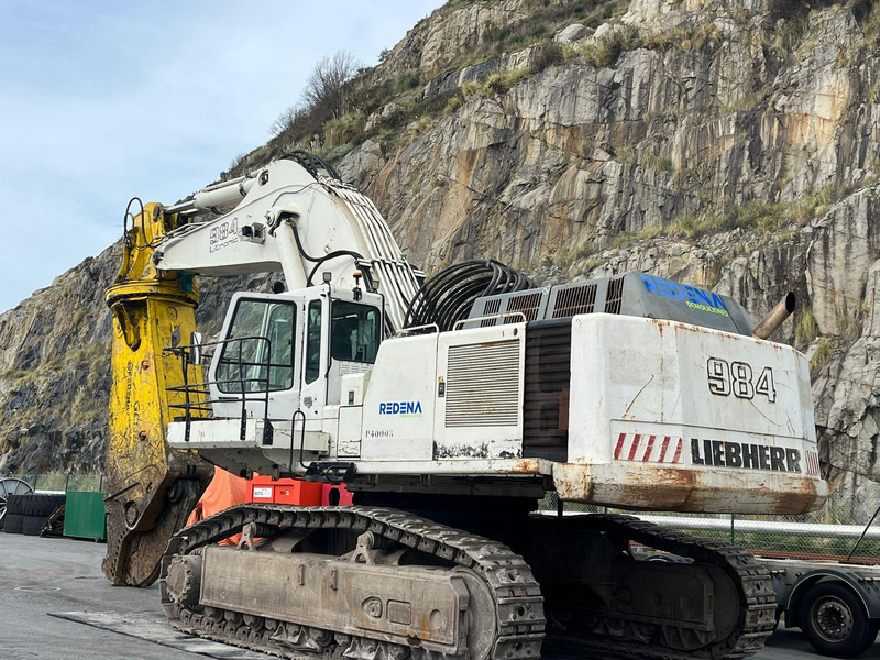 Liebherr R984C - Ekskavator me zinxhirë: foto 1 Liebherr R984C - Ekskavator me zinxhirë: foto 1