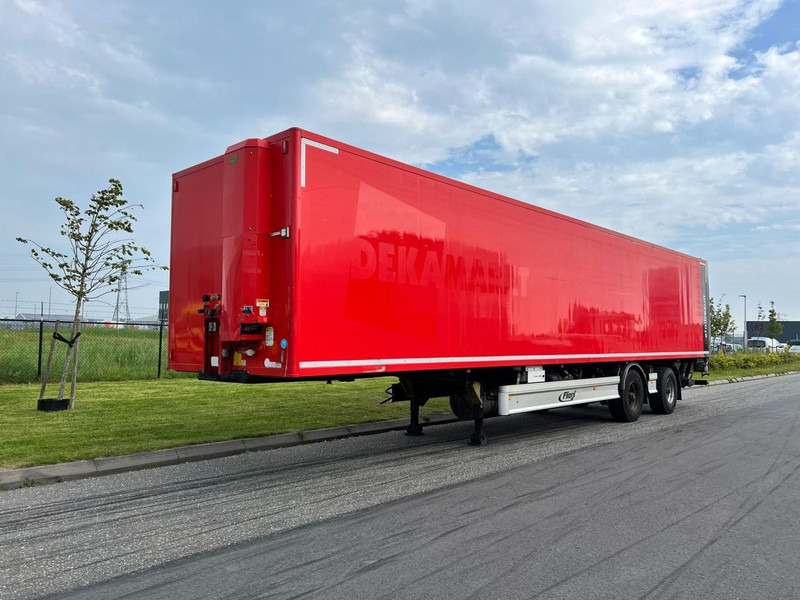 Fliegl SZS 330 Gesloten oplegger 2 Axle / / Ladklep - Gjysmë rimorkio me vagonetë të mbyllur: foto 1 Fliegl SZS 330 Gesloten oplegger 2 Axle / / Ladklep - Gjysmë rimorkio me vagonetë të mbyllur: foto 1