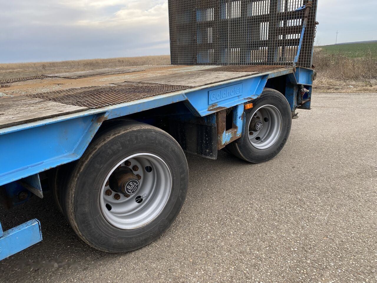 Gjysmë rimorkio me plan ngarkimi të ulët Goldhofer GOLDHOFFER STZ - L2 - 23/80 Trailer Agabaritic 2 VIRATOARE : 2 S: foto 31