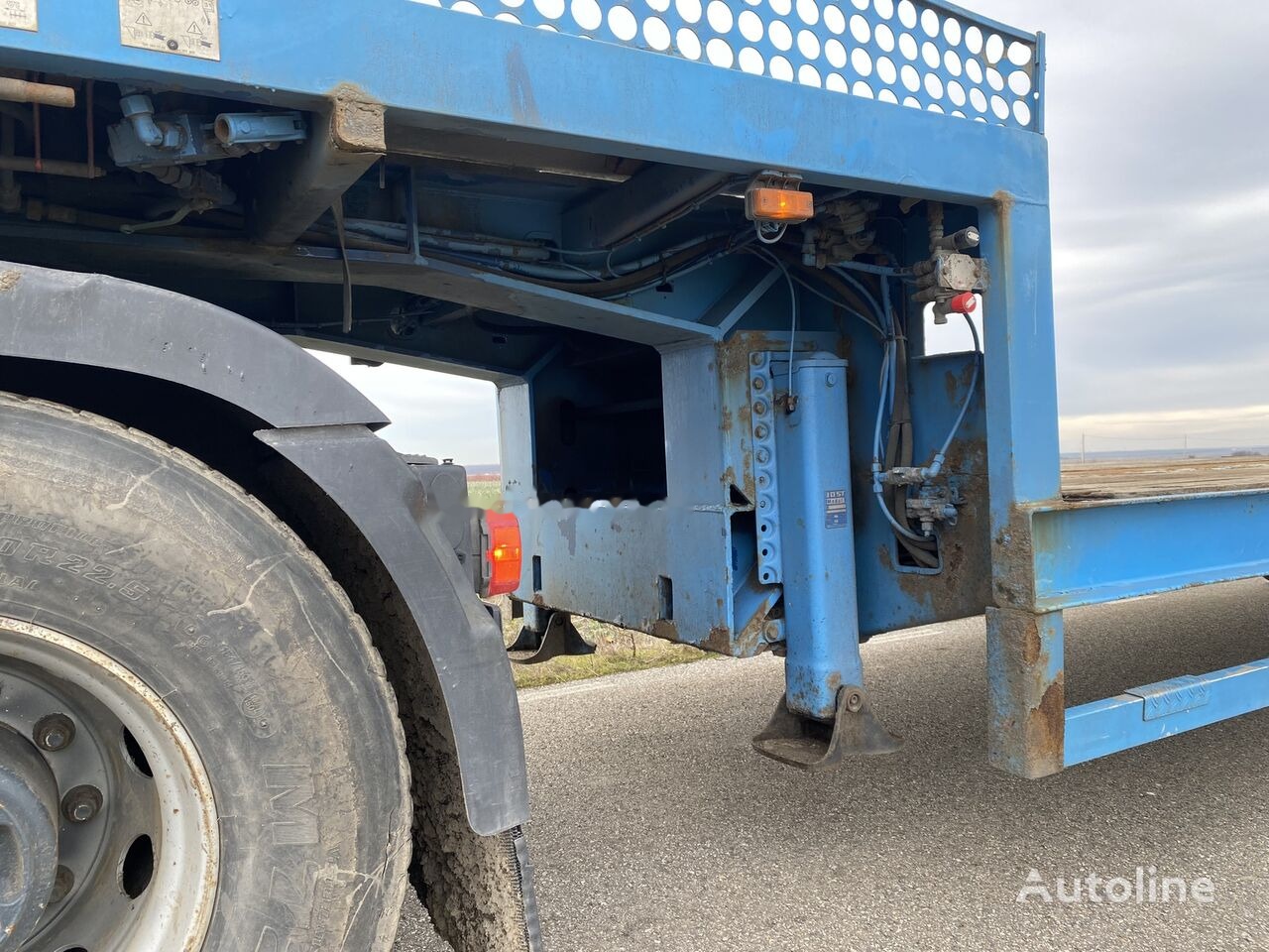 Gjysmë rimorkio me plan ngarkimi të ulët Goldhofer GOLDHOFFER STZ - L2 - 23/80 Trailer Agabaritic 2 VIRATOARE : 2 S: foto 7