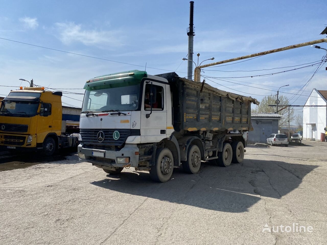 Mercedes-Benz ACTROS MP1 - Kamion vetëshkarkues: foto 4 Mercedes-Benz ACTROS MP1 - Kamion vetëshkarkues: foto 4
