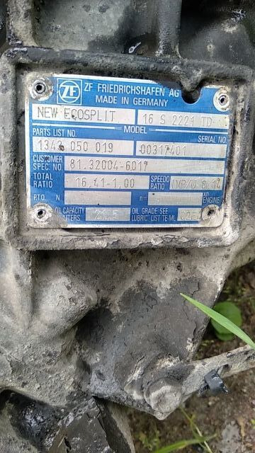 ZF New Ecosplit 16S2221TD truck - Kutia e marsheve për Kamioni: foto 2 ZF New Ecosplit 16S2221TD truck - Kutia e marsheve për Kamioni: foto 2