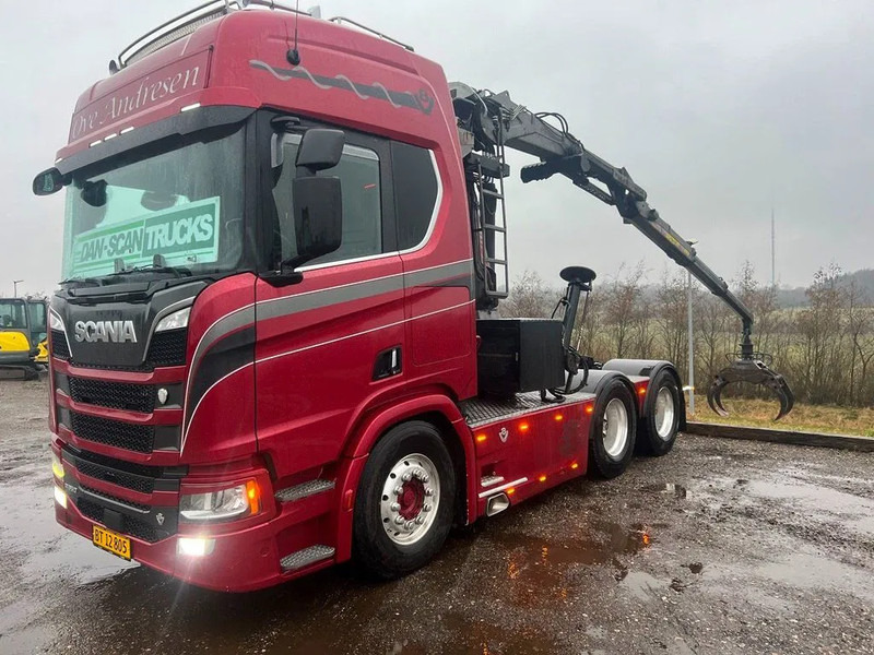 Scania R650 V8 NGS Special Interior. Crane on looks . 6x4 - Gjysmë-kamion: foto 5 Scania R650 V8 NGS Special Interior. Crane on looks . 6x4 - Gjysmë-kamion: foto 5
