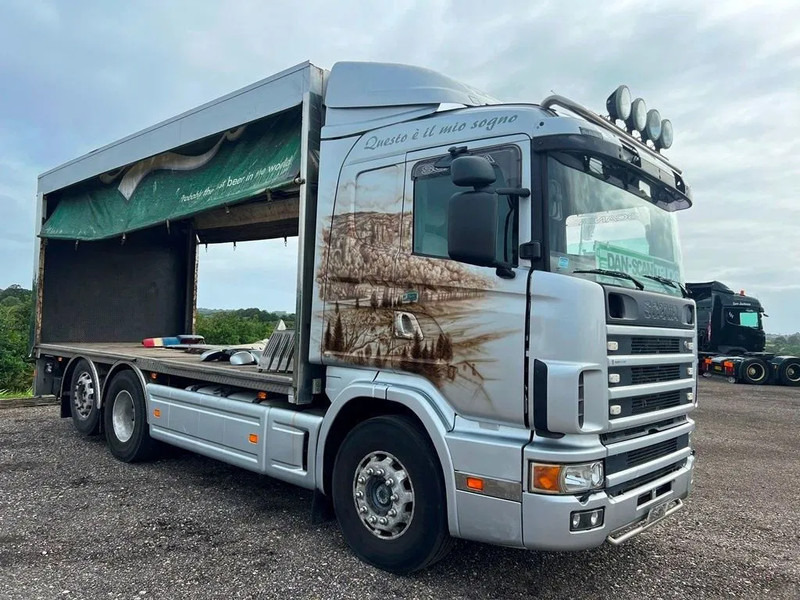 Autotransportues Scania R164-480 V8 Steel / Air suspension.: foto 10