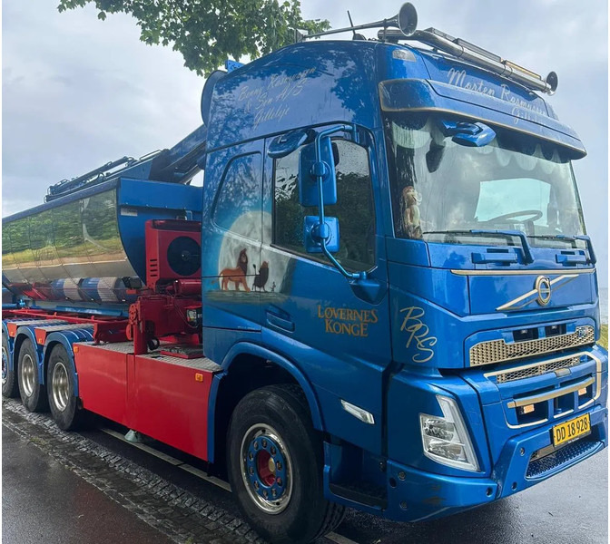 Volvo FM 500 Cable tipper . Hiab 302 crane.no box - Kamion me vinç: foto 4 Volvo FM 500 Cable tipper . Hiab 302 crane.no box - Kamion me vinç: foto 4