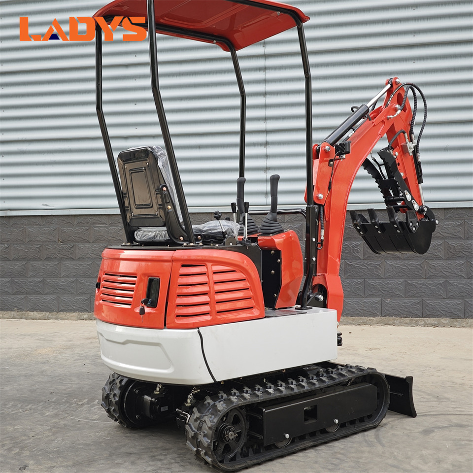 LADYS DY12Pro Mini Excavator CE Certification Kubota Engine(Factory Outlet) Mini Pelle Minibagger Minikoparka Miniexcavadora - Miniekskavator: foto 3 LADYS DY12Pro Mini Excavator CE Certification Kubota Engine(Factory Outlet) Mini Pelle Minibagger Minikoparka Miniexcavadora - Miniekskavator: foto 3