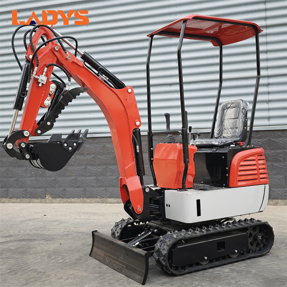 LADYS DY12Pro Mini Excavator CE Certification Kubota Engine(Factory Outlet) Mini Pelle Minibagger Minikoparka Miniexcavadora - Miniekskavator: foto 4 LADYS DY12Pro Mini Excavator CE Certification Kubota Engine(Factory Outlet) Mini Pelle Minibagger Minikoparka Miniexcavadora - Miniekskavator: foto 4