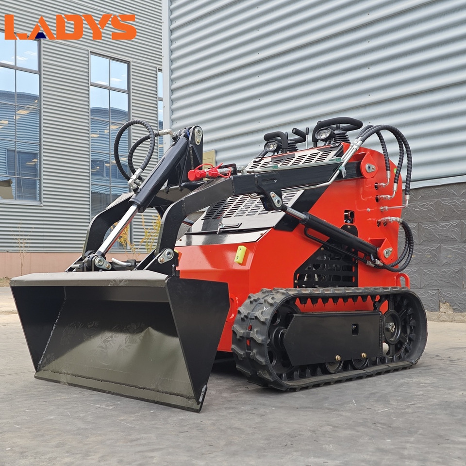LADYS Free Shipping Mini Skid Steer Loader Compact Track Electric/Diesel Chinese Mini Skid Steer Loader For Sale With Mini Skid Steer Attachments 4 In 1 Bucket - Mini fadrom: foto 5 LADYS Free Shipping Mini Skid Steer Loader Compact Track Electric/Diesel Chinese Mini Skid Steer Loader For Sale With Mini Skid Steer Attachments 4 In 1 Bucket - Mini fadrom: foto 5