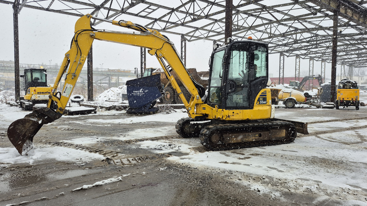 KOMATSU PC55MR-5 E0 - Miniekskavator: foto 1 KOMATSU PC55MR-5 E0 - Miniekskavator: foto 1